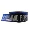Blue Command Post Barricade Tape Roll
